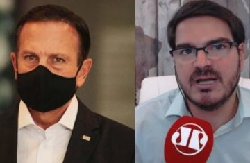 “Você é um vassalo de Jair Bolsonaro”, diz Doria para Rodrigo Constantino