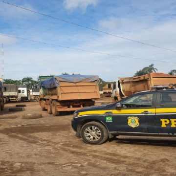 Marabá: PRF apreende 100 mil quilos de minério transportado ilegalmente