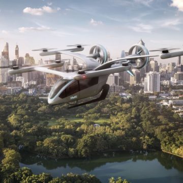 eve_embraer_x Embraer apresenta protótipo de carro voador elétrico