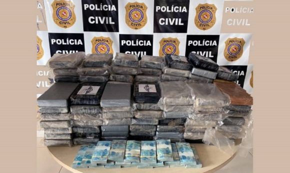 Polícia apreende drogas que iam de Barcarena para a Europa