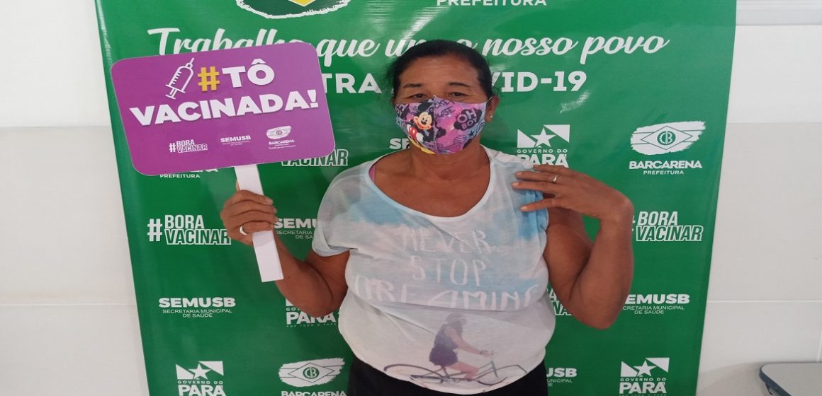 Prefeitura de Barcarena aplica vacina contra a Covid em pessoas de 60 anos nesta quarta (28)