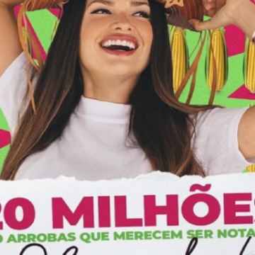 BBB21: Juliette chega a 20 milhões de seguidores e equipe comemora com ajuda a ONGs