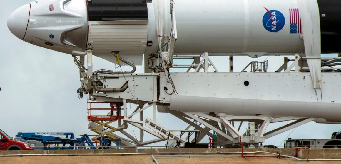 2020-05-26t190240z_1541318122_rc2jwg9xxhy6_rtrmadp_3_space-exploration-spacex-launch Lançado o 3º voo tripulado da SpaceX com destino à Estação Espacial