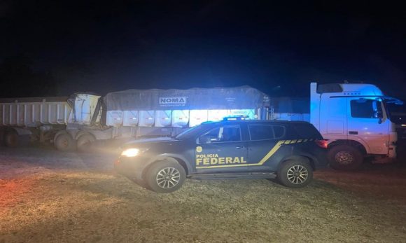 Marabá: caminhão com quase 40 toneladas de minério ilegal é parado em alta velocidade