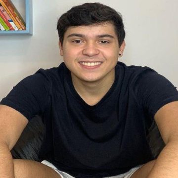 Braian Anderson, jovem de 16 anos de idade, que já tem carreira consolidada na internet