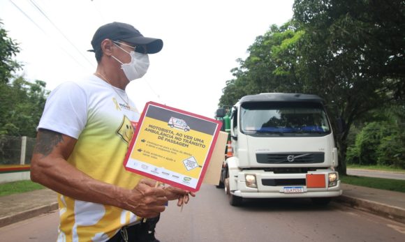 Prefeitura de Barcarena realiza blitz educativa da campanha Maio Amarelo