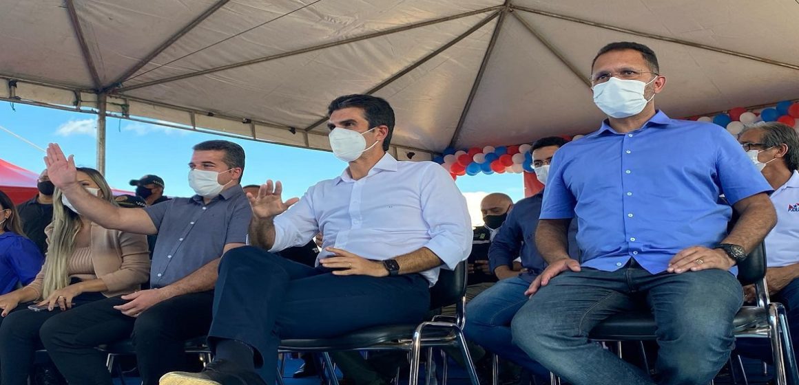 Chamonzinho acompanha entrega de obras para Tucuruí