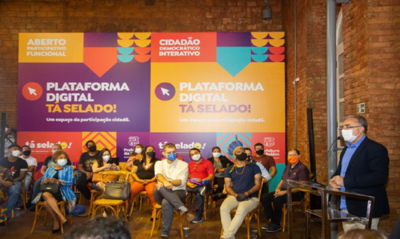 Plataforma de participação popular “Tá Selado” é lançada por Edmilson
