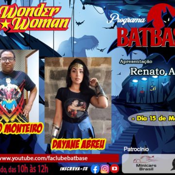 Colunista Geek do Bacana News participa de programa no Youtube neste sábado; o tema será Mulher-Maravilha