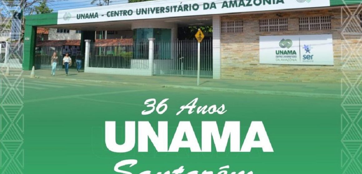 UNAMA comemora 36 anos em Santarém