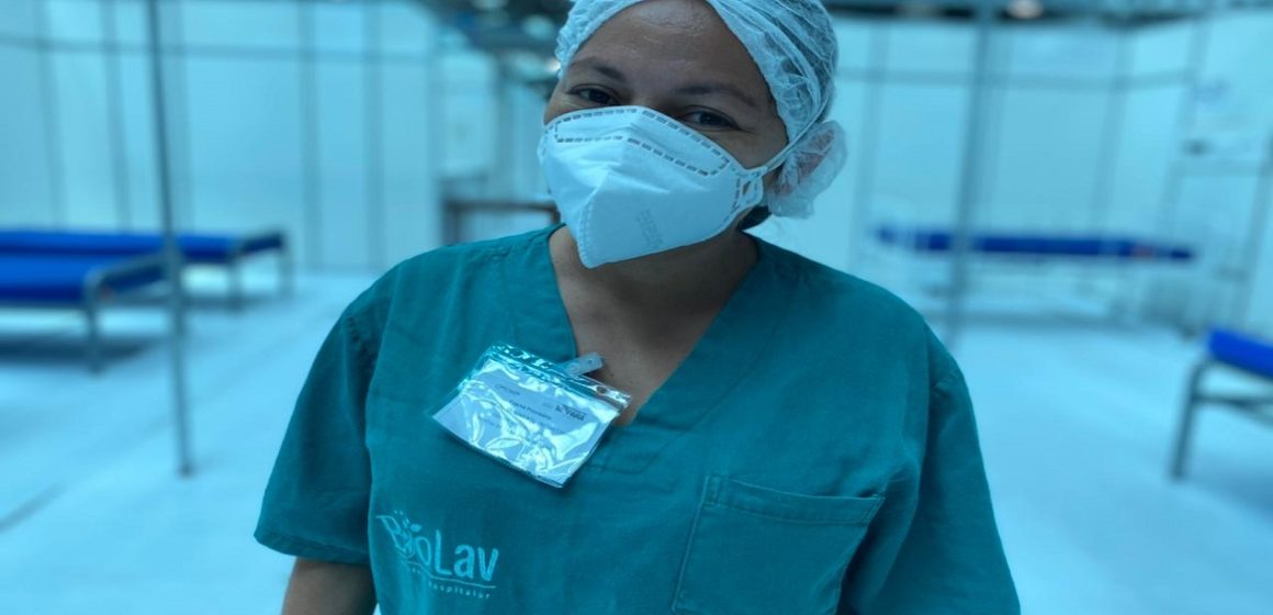 No mês de comemoração ao dia da Enfermagem, profissionais do Hospital de Campanha do Hangar contam experiências