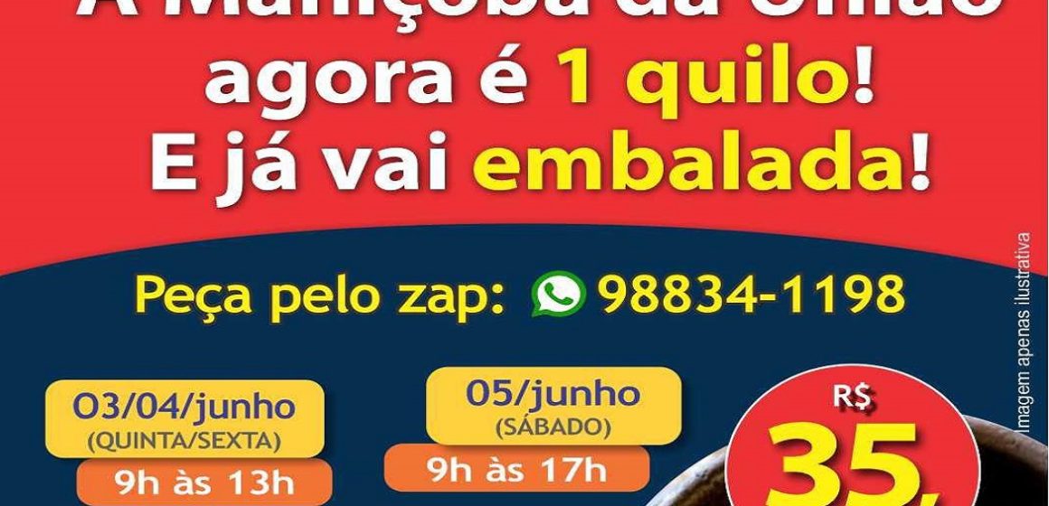 Maniçoba da União volta em junho