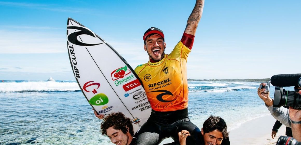 Surfe: Medina fatura Rottnest Search e dispara na liderança do circuito