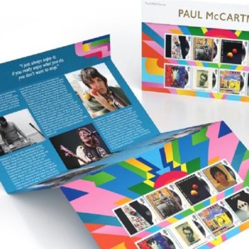 Paul McCartney é homenageado por correio britânico em série especial de selos