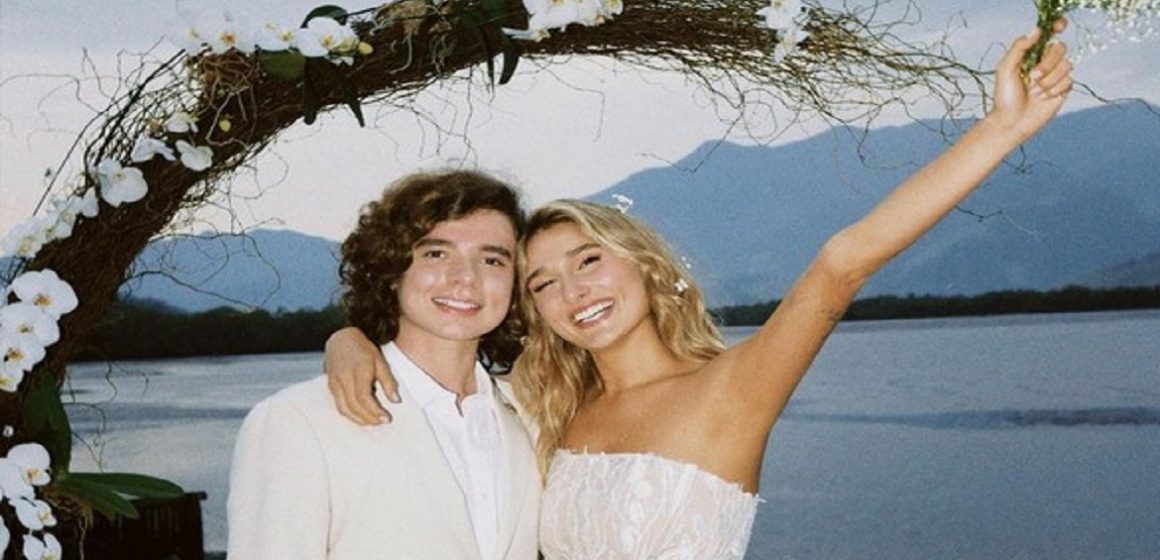 Recém-casados, Sasha e João Figueiredo embarcam para lua de mel