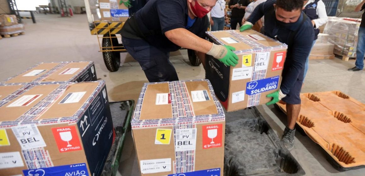 Pará tem quase 400 mil doses de vacinas para distribuição