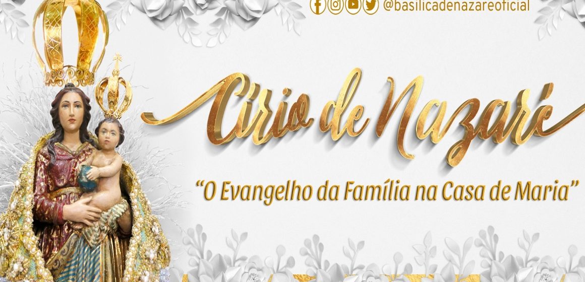 Cartaz oficial do Círio de Nazaré 2021 é apresentado