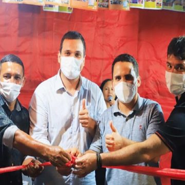 Cássio Andrade participa de inauguração em Belém
