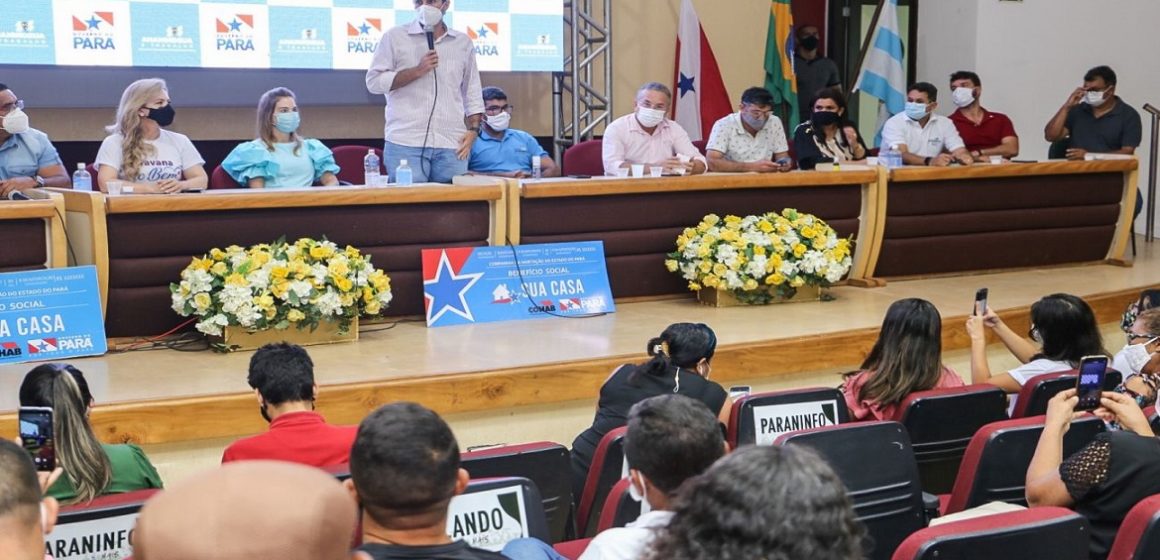Governo do Estado garante a 300 famílias de Ananindeua recursos de programa habitacional