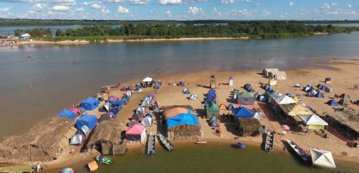 Praias e acampamentos para veranistas no Rio Araguaia são liberados por Xinguara