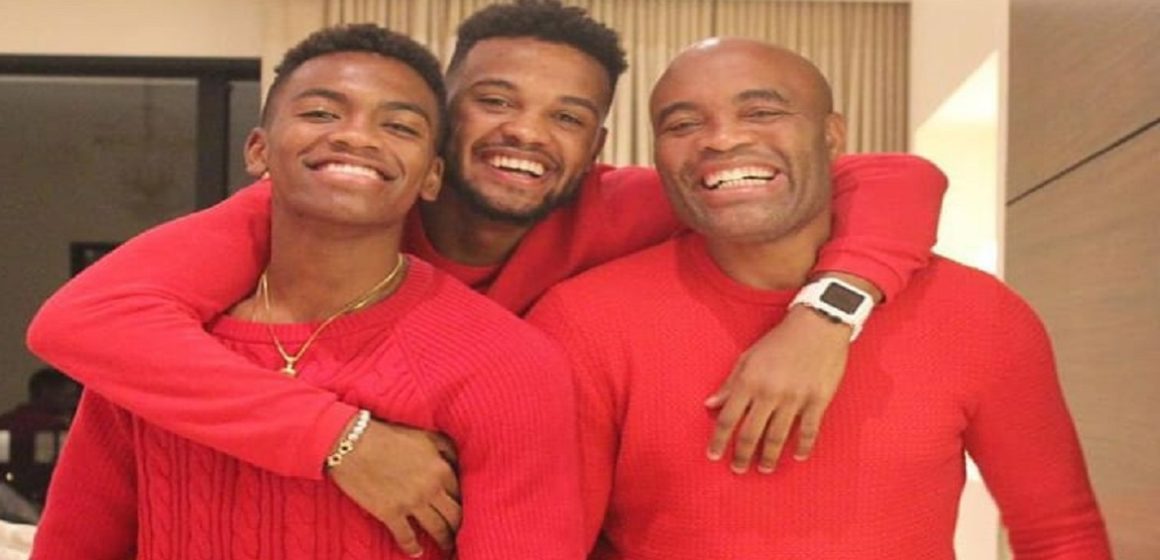 Filhos de Anderson Silva vão para evento de Kickboxing