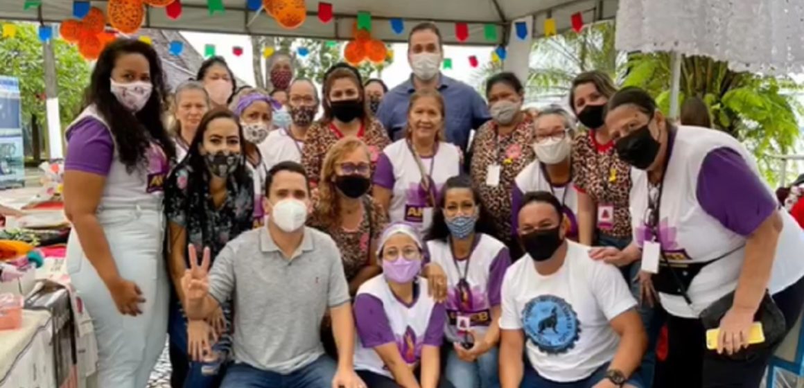 cassio Cássio Andrade participa de ação no Complexo Ver-o-Rio