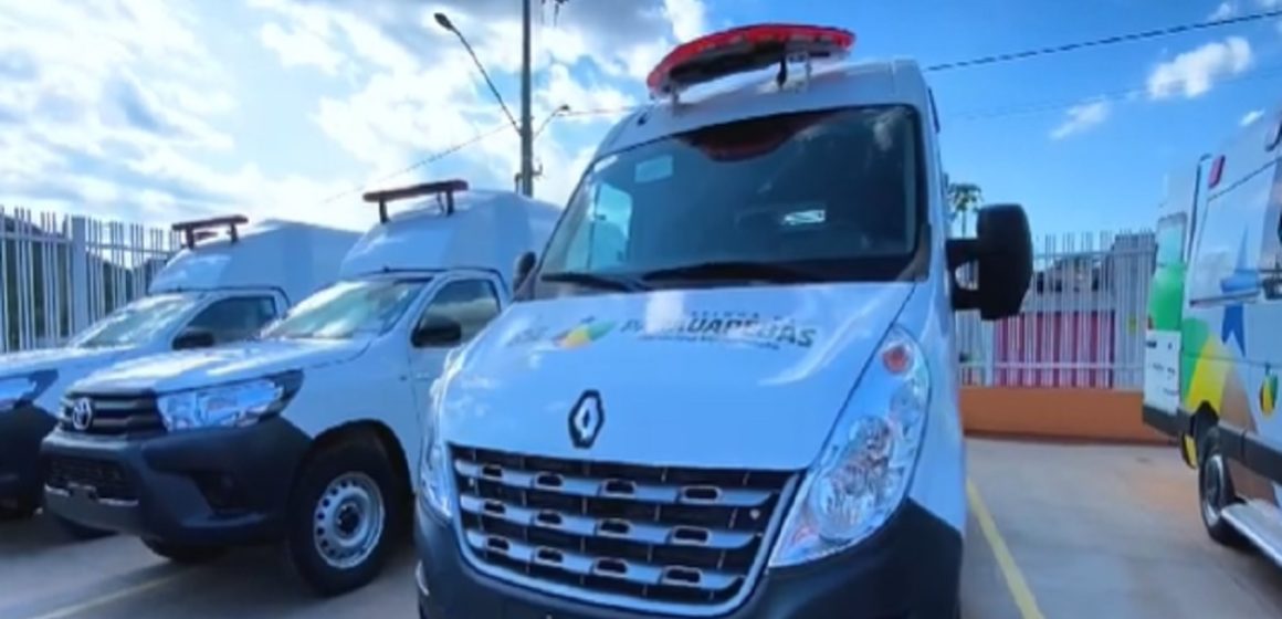 Prefeitura de Parauapebas entrega ambulâncias para o município