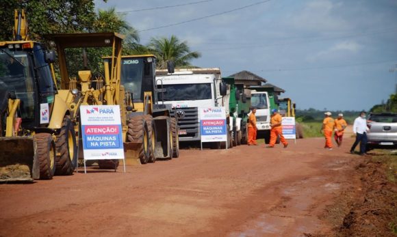 Conexão no nordeste com obras na PA-322 é ampliada pelo ‘Asfalto por Todo Pará’