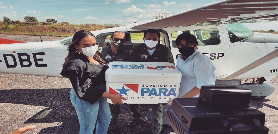 Parauapebas recebe 15 mil doses de vacina contra a covid para mutirão de imunização