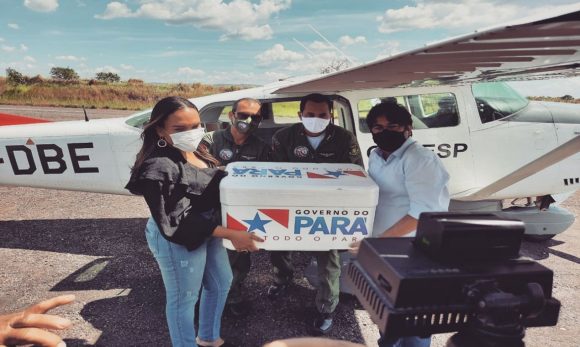 Parauapebas recebe 15 mil doses de vacina contra a covid para mutirão de imunização