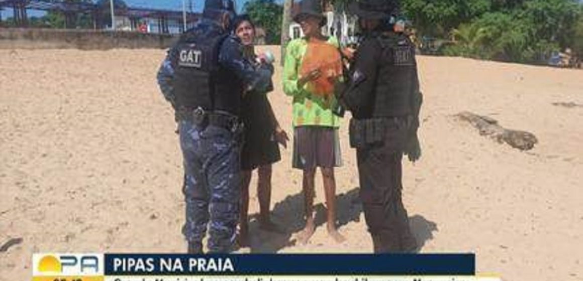 Linhas com cerol e chilena são apreendidas pela Guarda Municipal em Mosqueiro