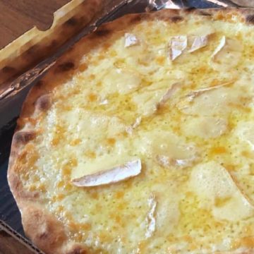 Pizza de Brie