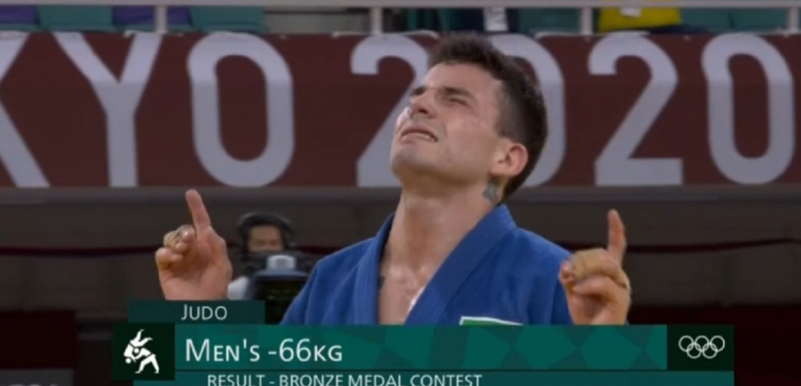 Segunda medalha brasileira em Tóquio é conquistada por Cargnin