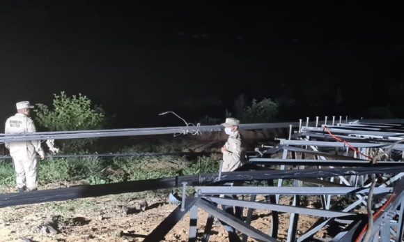 Polícia realiza nova perícia no local onde caíram torres de transmissão de energia no Pará