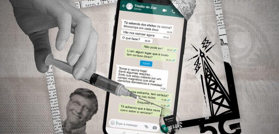 Vacina magnetizada? Microchips na injeção? Veja os fatos sobre vacinas