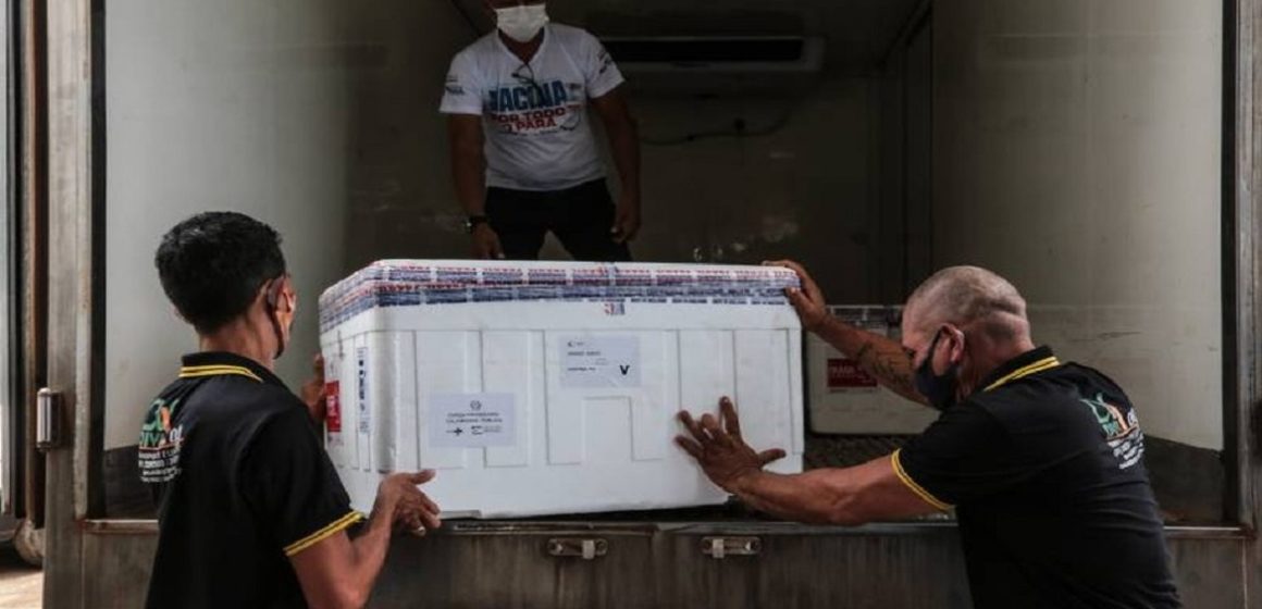 Pará recebe 84,5 mil doses do imunizante de dose única desenvolvido pela Janssen