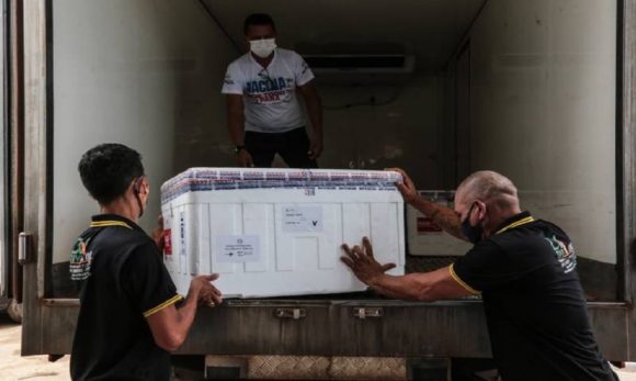 Pará recebe 84,5 mil doses do imunizante de dose única desenvolvido pela Janssen
