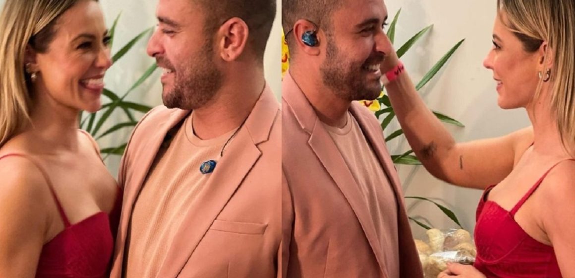 Paolla Oliveira e Diogo Nogueira recebem mensagens de famosos após assumirem namoro: ‘Casalzão’