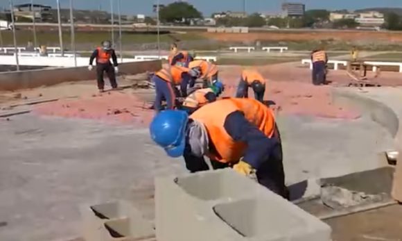 Prefeitura de Parauapebas segue em ritmo acelerado nas obras do Parque Urbano Municipal