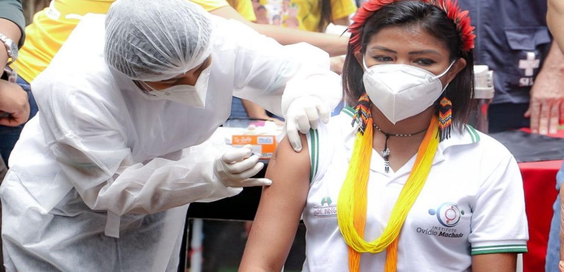 Pará aplica primeira dose de vacina contra Covid-19 em mais de 61% da população indígena