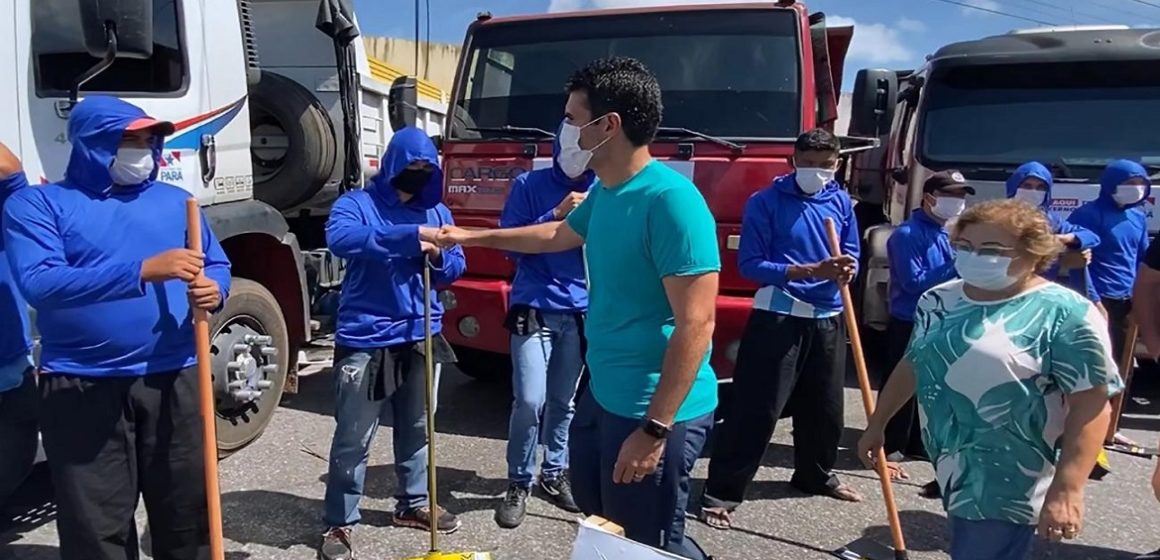 Governo e Prefeitura se unem para reforçar a limpeza pública em Salinas durante o verão
