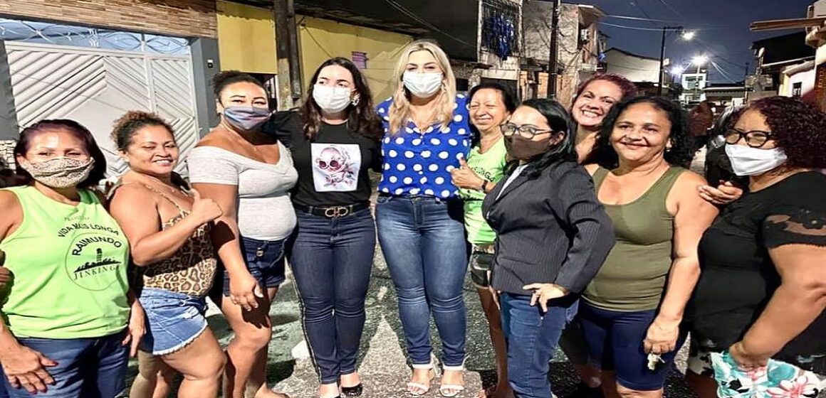 Cilene Couto fala de políticas públicas e leva ações sociais para moradores de Belém