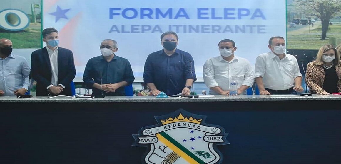 Chicão acompanha equipe técnica da Alepa em Redenção com a Escola do Legislativo