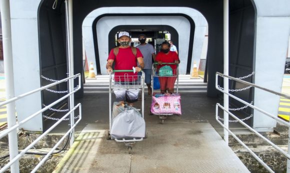 Limpeza e higienização de embarcações - ARCON Mais de 77 mil usuários passaram pelo Terminal Hidroviário de Belém em julho