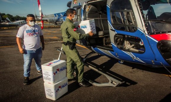 Governo do Pará já distribuiu mais de 5 milhões de doses de vacina contra Covid-19