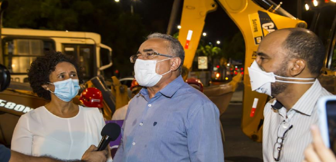 Bairros do Comércio e Cidade Velha recebem grande operação de recuperação asfáltica