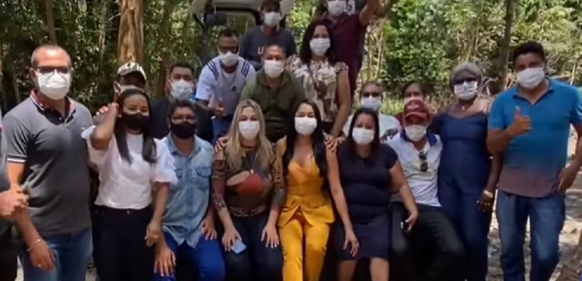 Cilene Couto acompanha entrega de patrulha mecanizada com implementos agrícolas em São Domingos do Capim