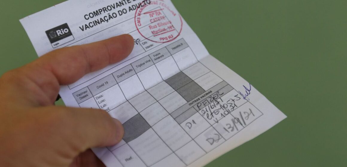 Como acessar 2ª via do comprovante de vacina