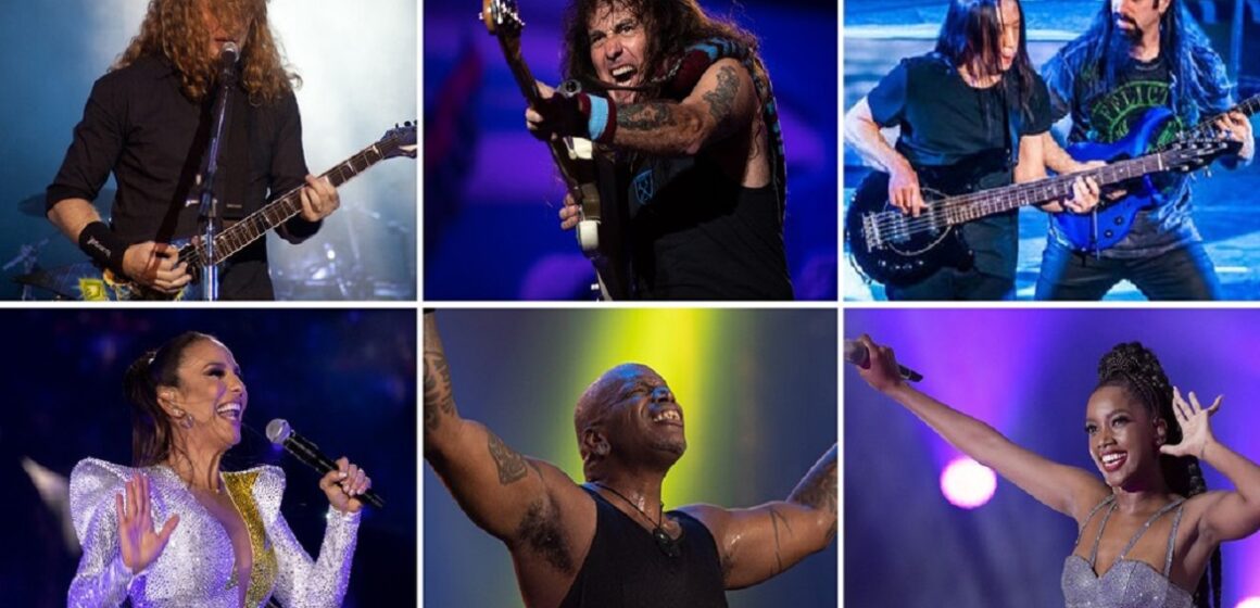 Rock in Rio 2022 anuncia Iron Maiden, Megadeth, Dream Theater, Sepultura, Ivete Sangalo e Iza