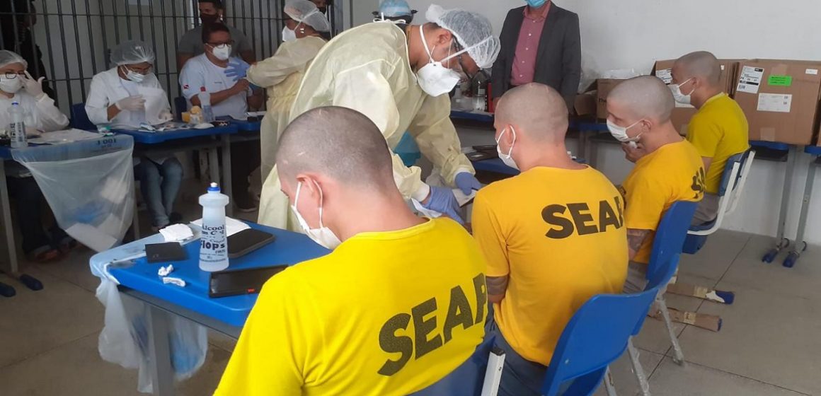 Seap e Renato Chaves avançam na coleta de DNA de custodiados no Pará